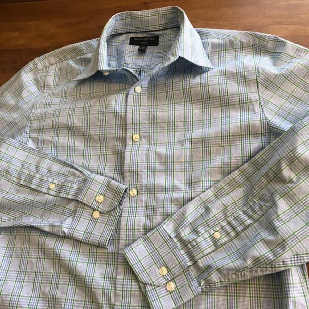 Mens Banana‎ Republic Classic Fit Non Iron Medium